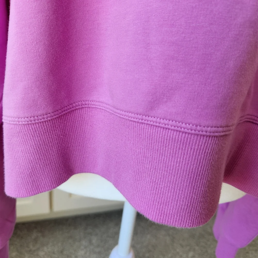All In Motion Health And Wellness Sweatshirt Long Sleeve Purple Cute Cozy Large - Picture 9 of 16